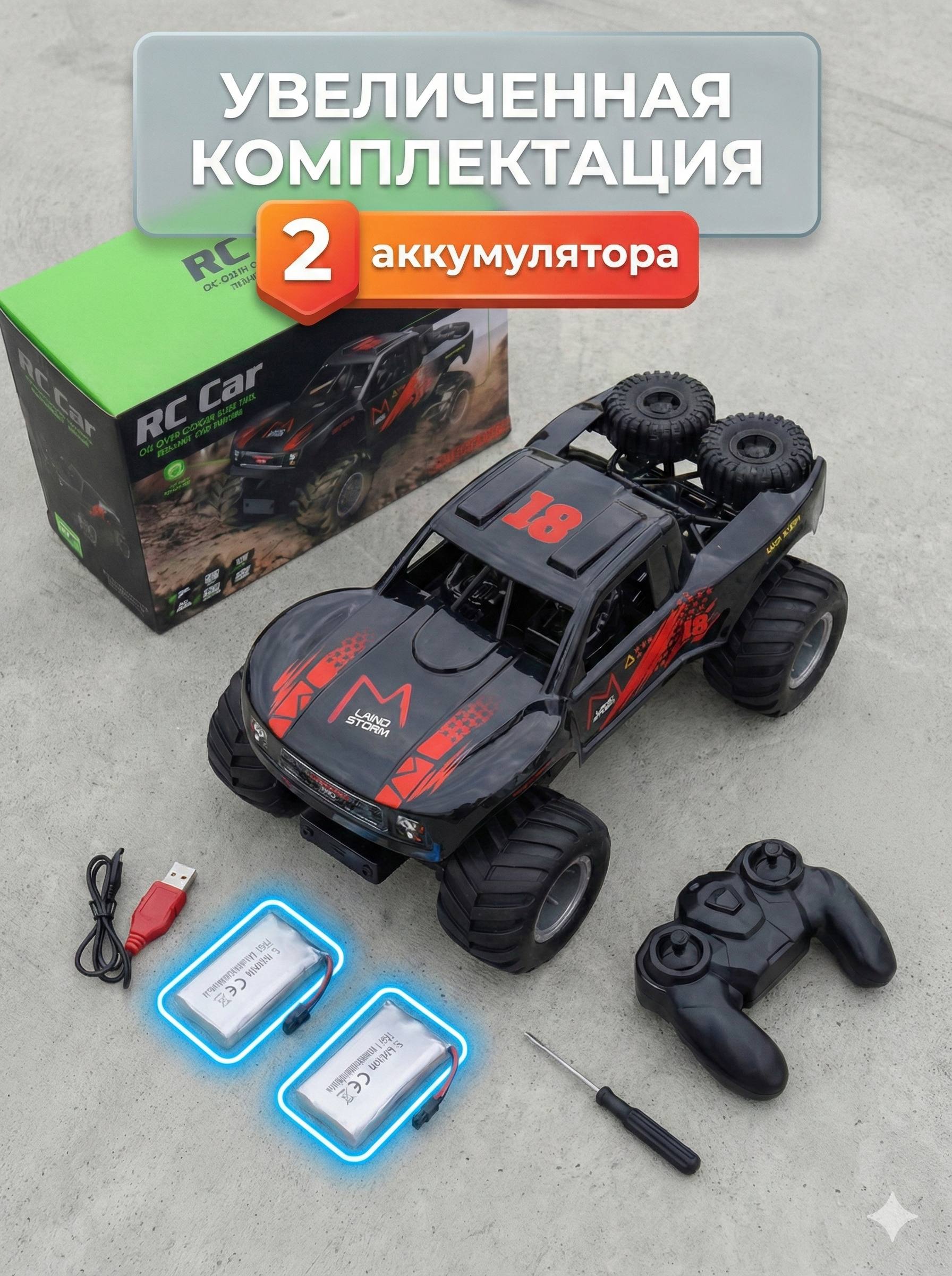 Автомобиль РУ MihokiToys Jeep Вездеход 4х4 - фото 13