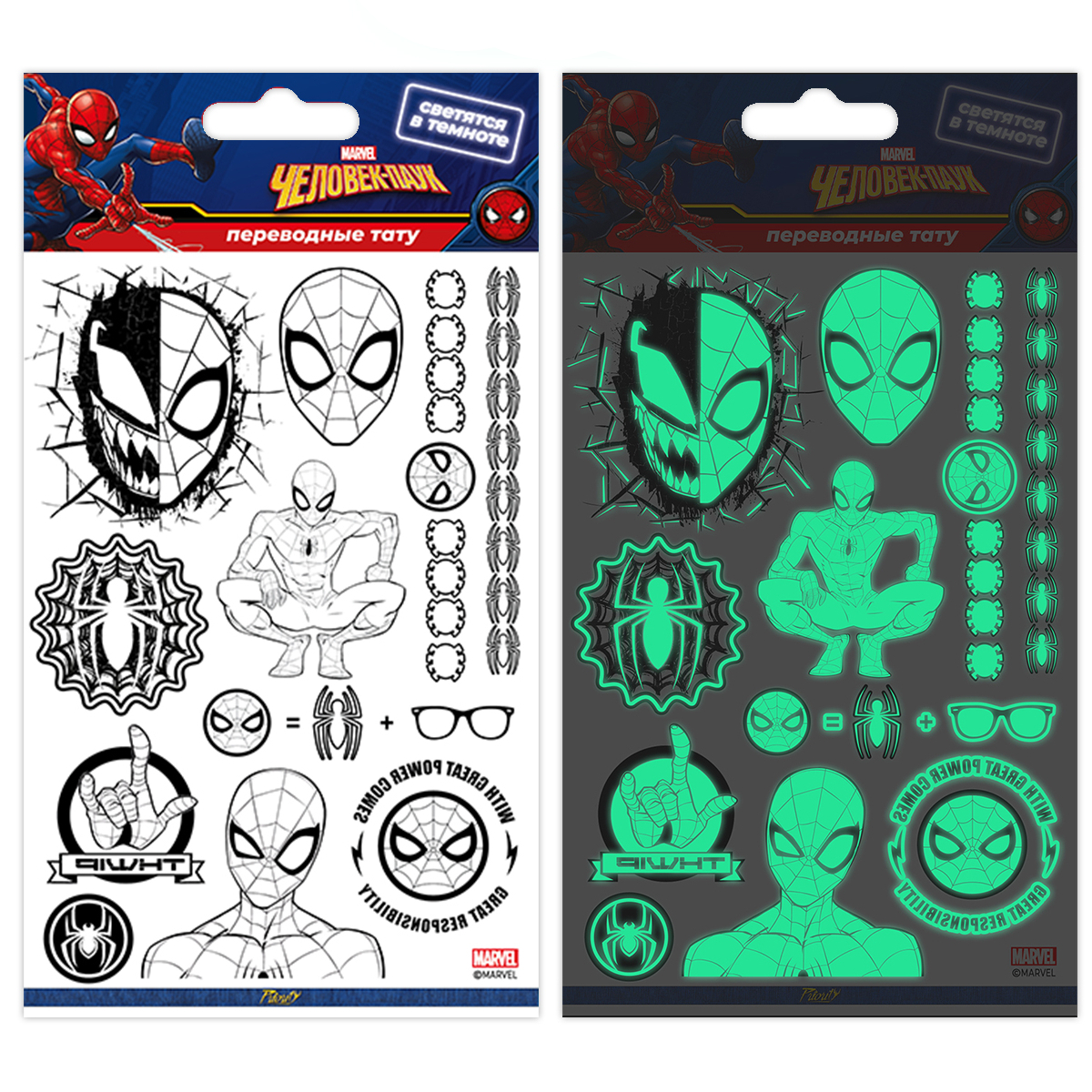 Наклейки PRIORITY Человек-Паук - фото 2