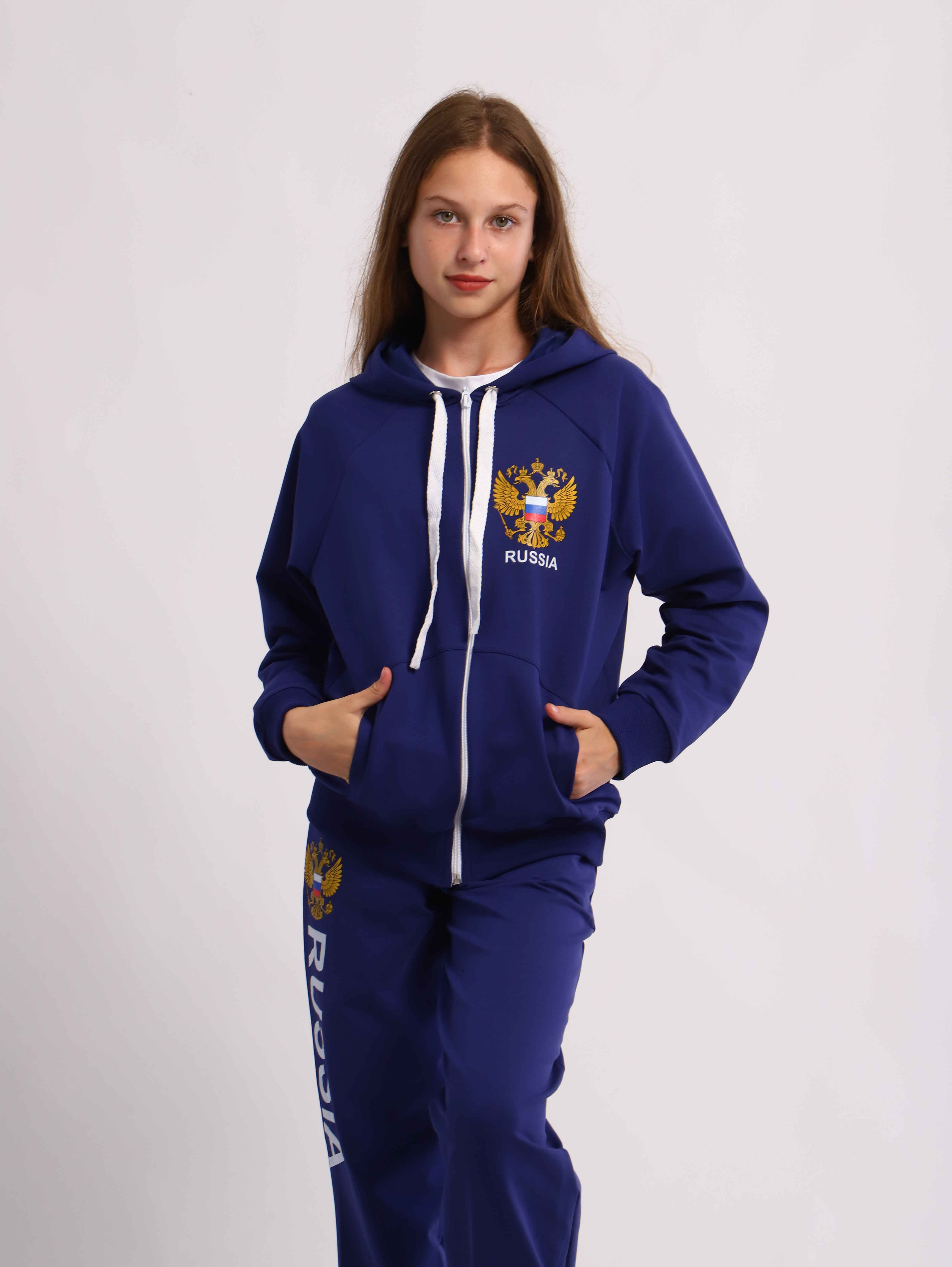 Костюм ЛАДОШКИ Костюм Марафон василек - фото 17