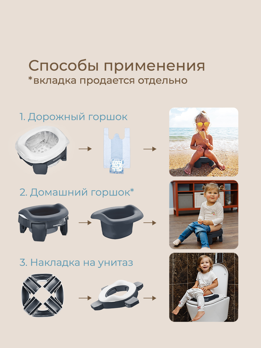 Горшок ROXY-KIDS Дорожный - фото 3