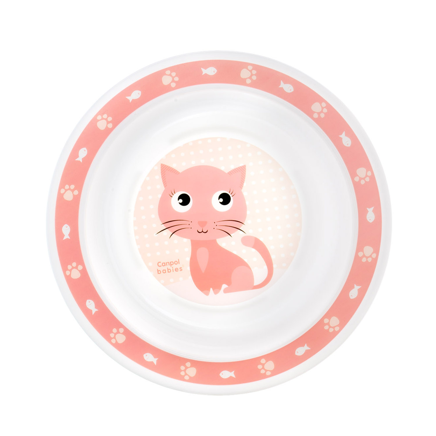 Тарелка Canpol Babies Cute Animals 270 мл - фото 1