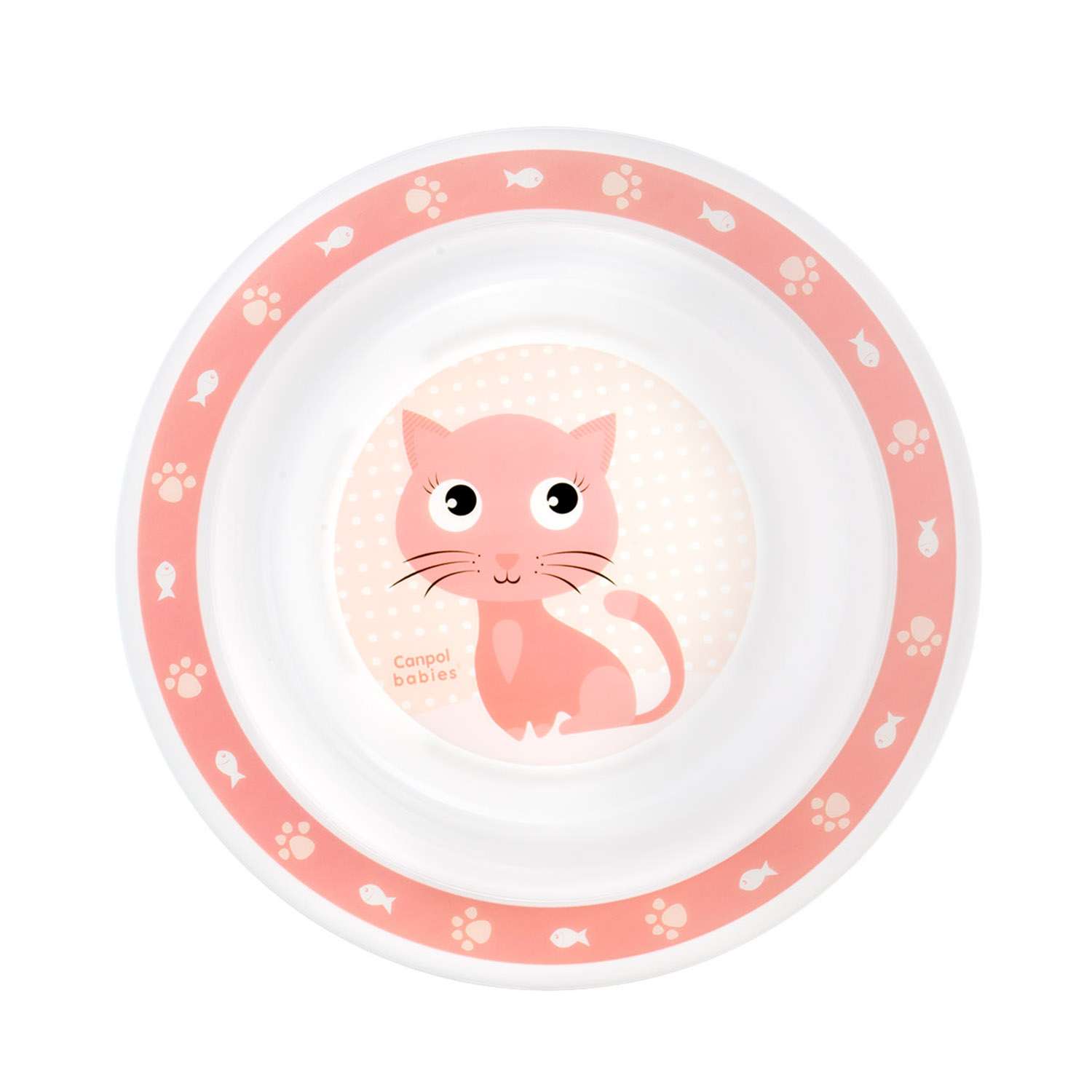 Тарелка Canpol Babies Cute Animals 270 мл - фото 1