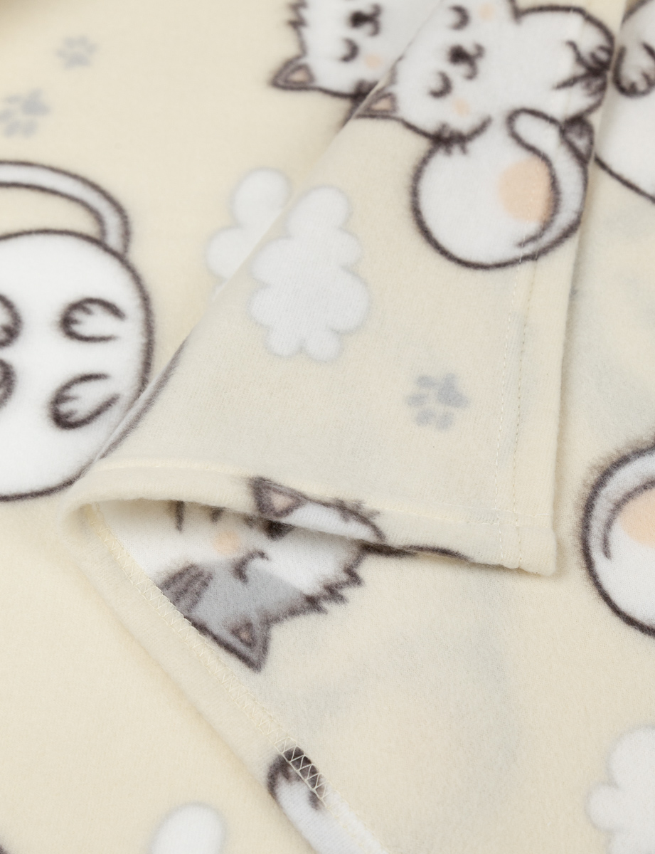 Плед Wellness WPT105-Котики 100 x 150 см флис - фото 8