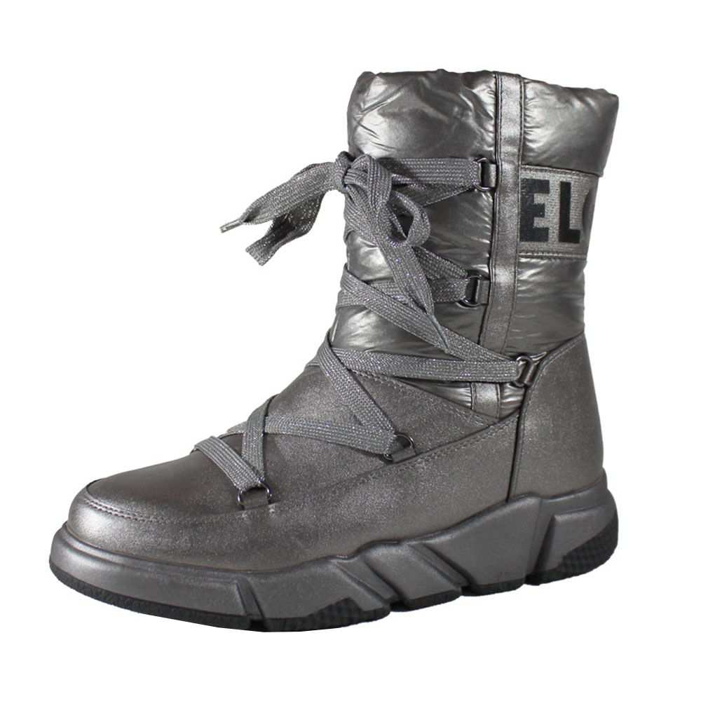 Сапоги Europen G-11554-СВ EUROPEN Сапоги для девочки,серебряный - фото 1