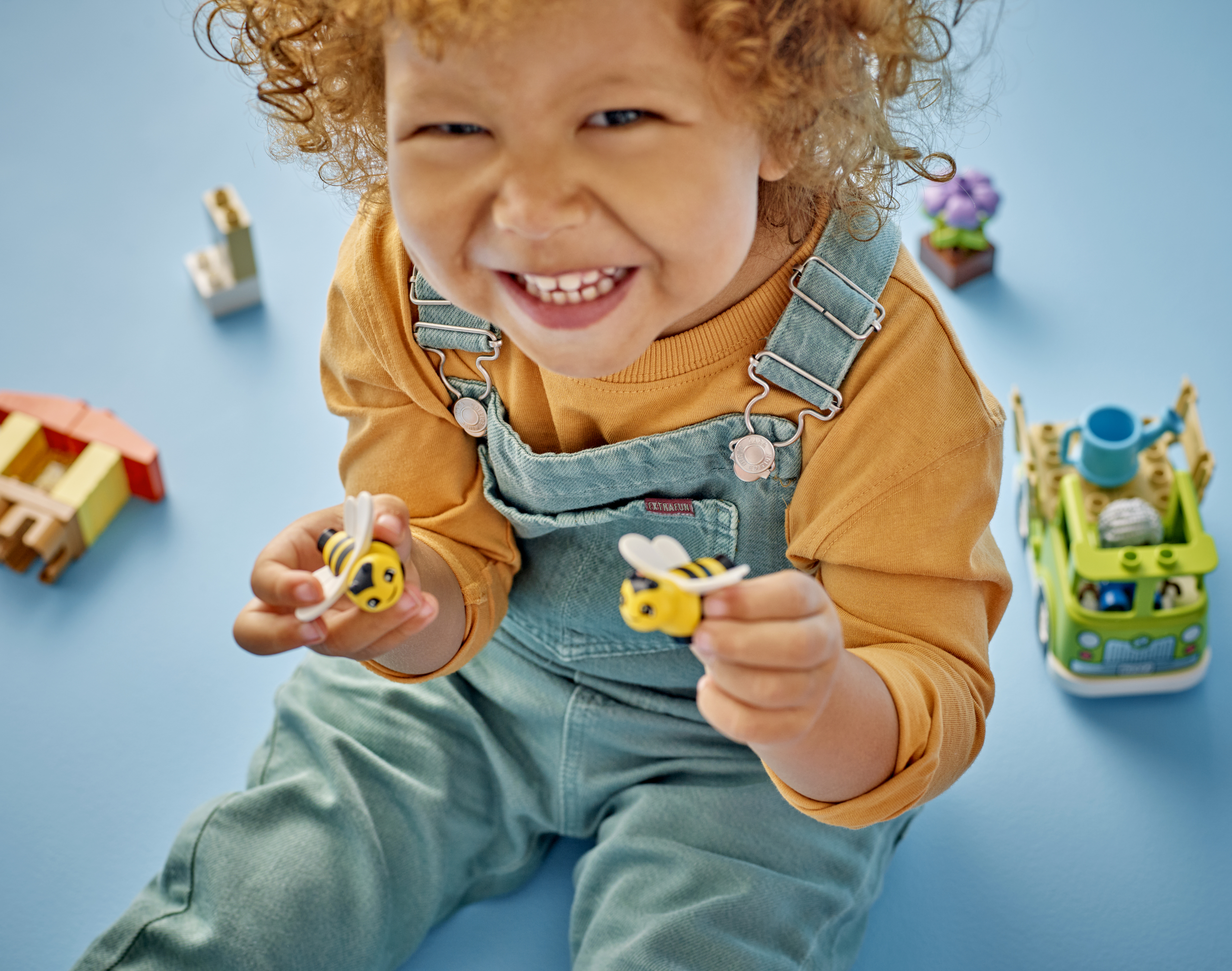 Конструктор LEGO DUPLO Уход за пчелами и ульями блочный - фото 9