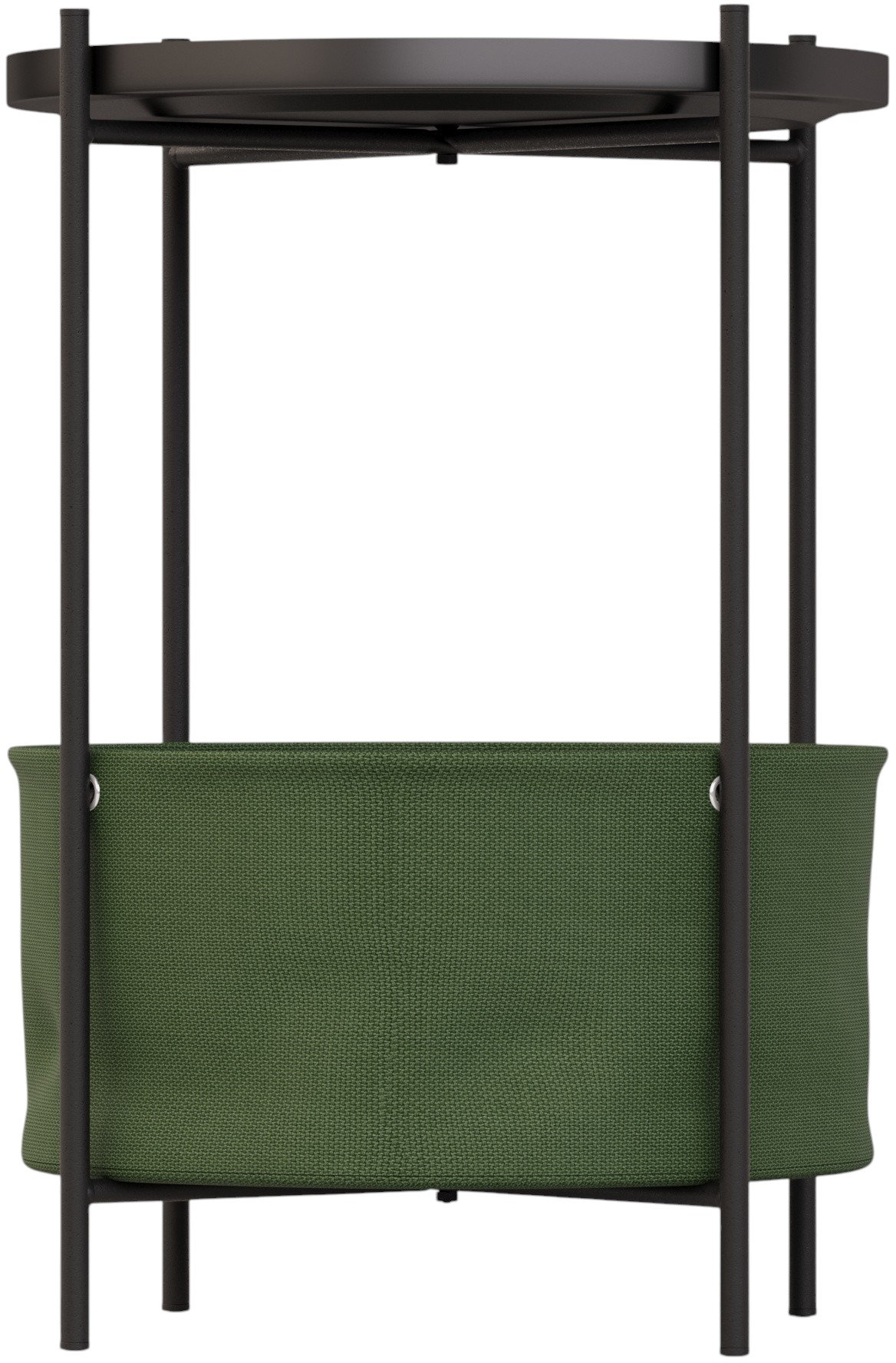 Стол журнальный LAVARIS Элдэй Cuba Хаки/черный муар - фото 7