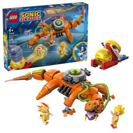 Конструктор LEGO Sonic the Hedgehog Супер Шэдоу против Биолизарда блочный
