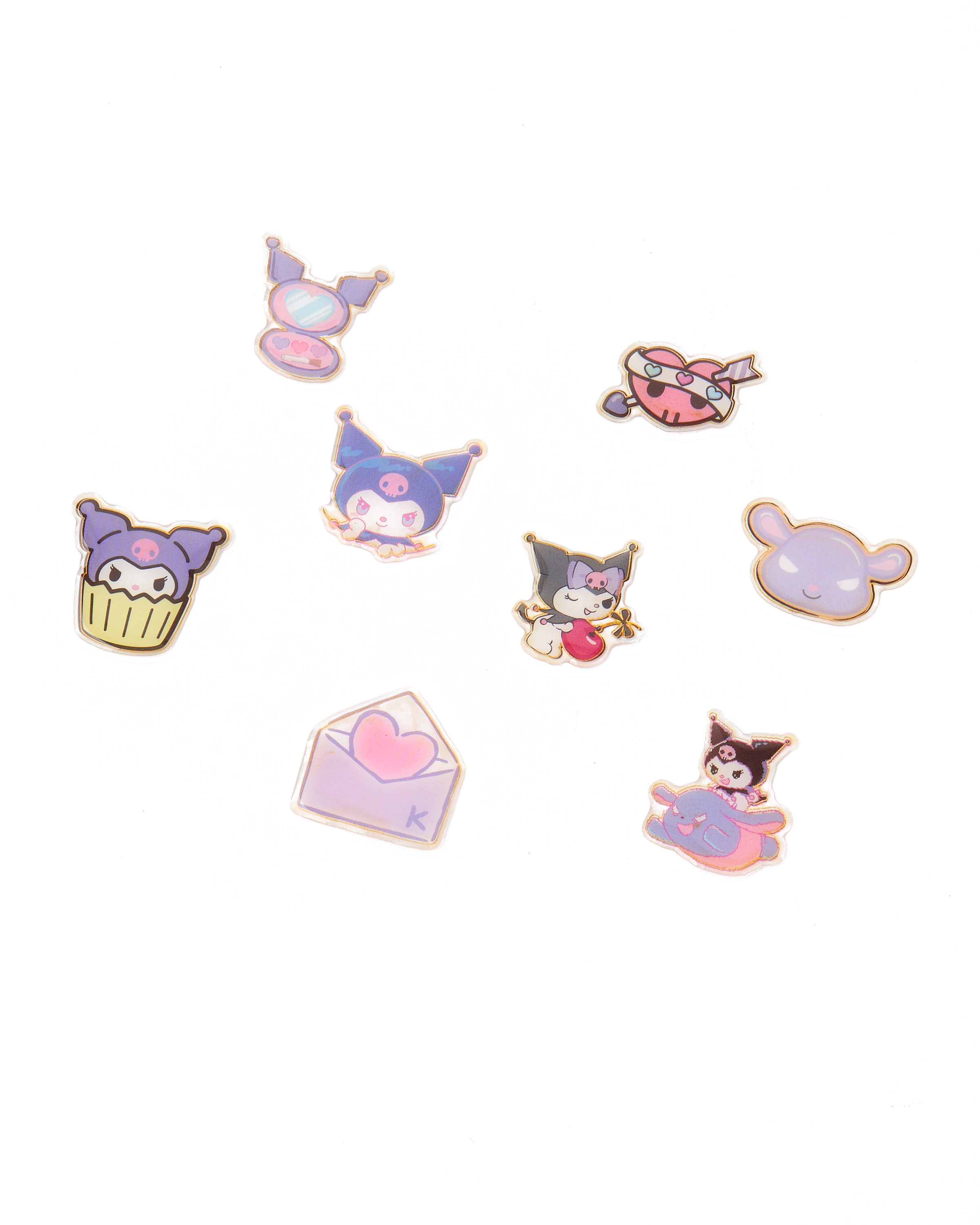 Наклейки Attivio Kuromi 24 шт. - фото 2