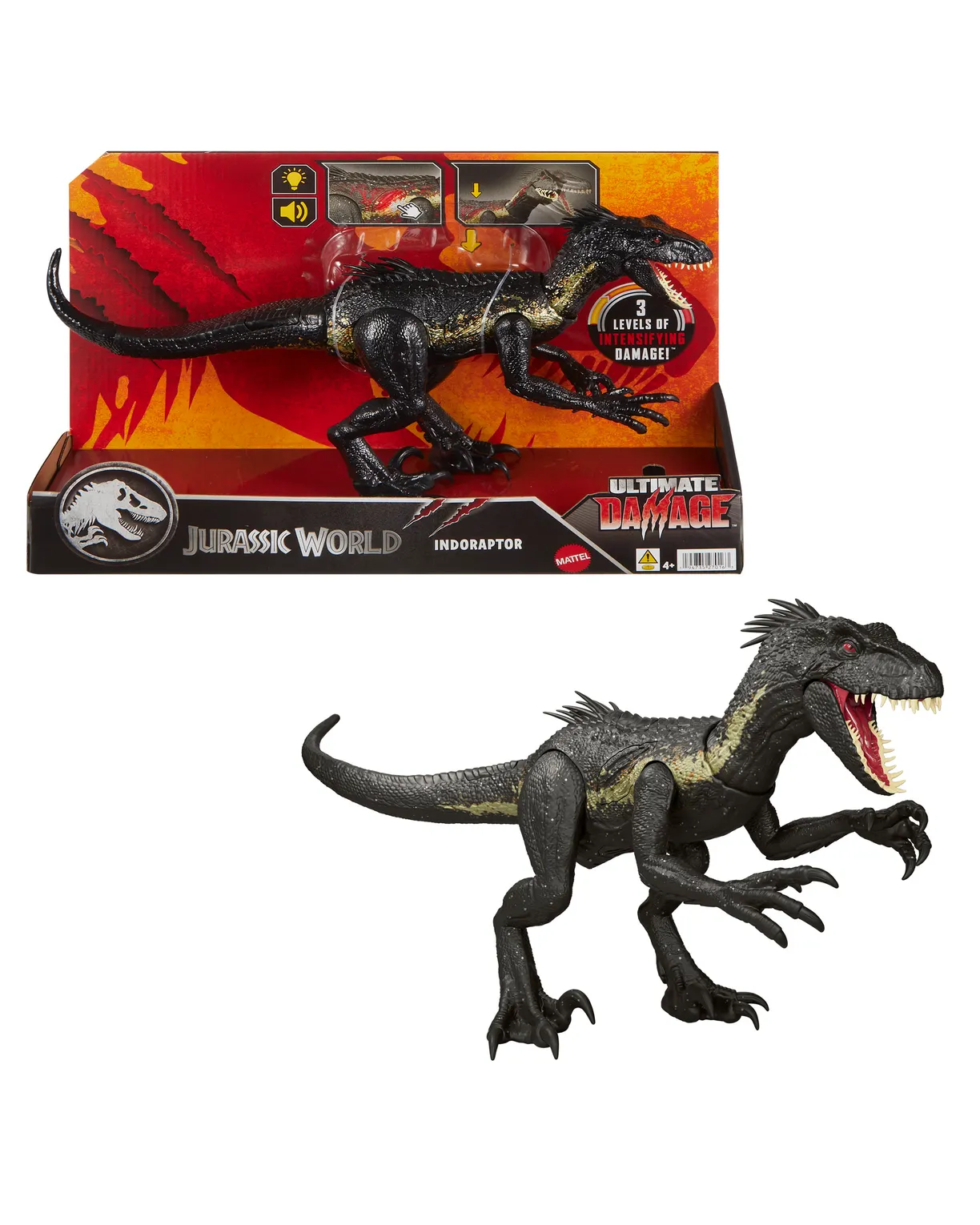 Фигурка Jurassic World Jurassic Park Индораптор - фото 1