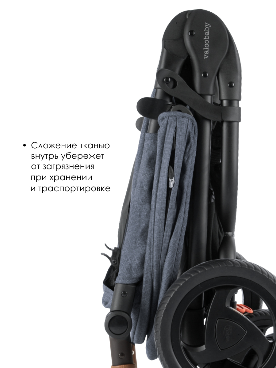 Коляска прогулочная Valco baby Snap 4 синий - фото 9