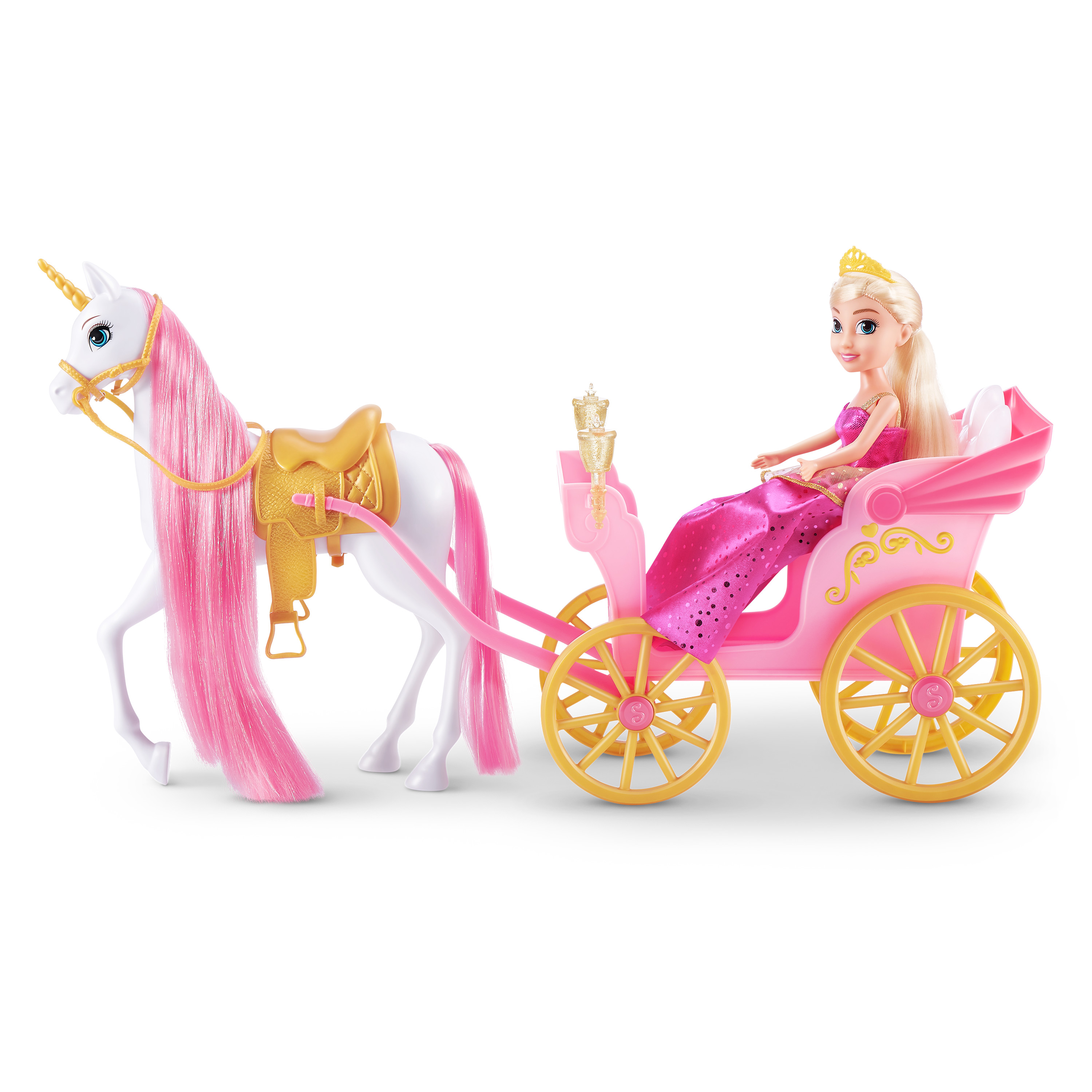 Кукла модельная Zuru Sparkle Girlz с каретой 10068 - фото 13