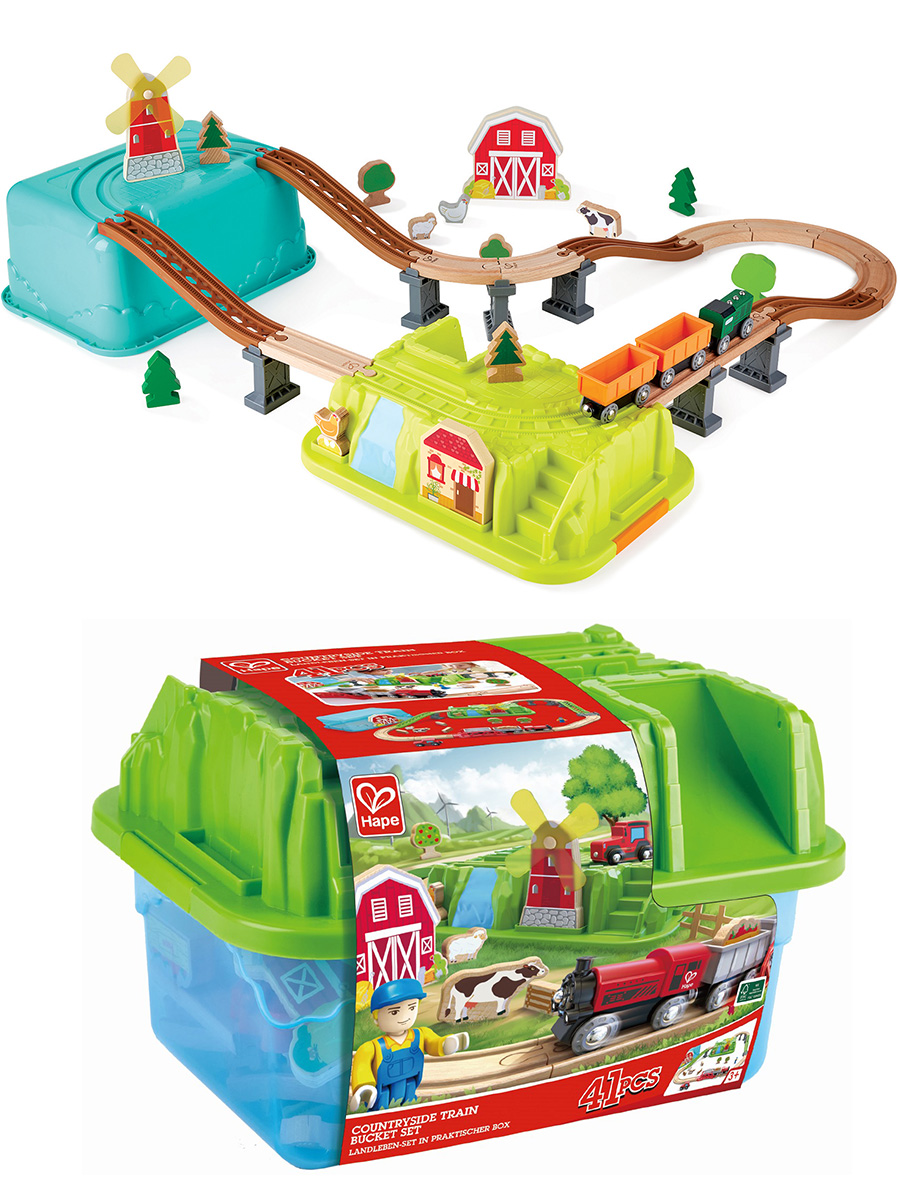 Набор железнодорожный Hape E3783_HP - фото 11