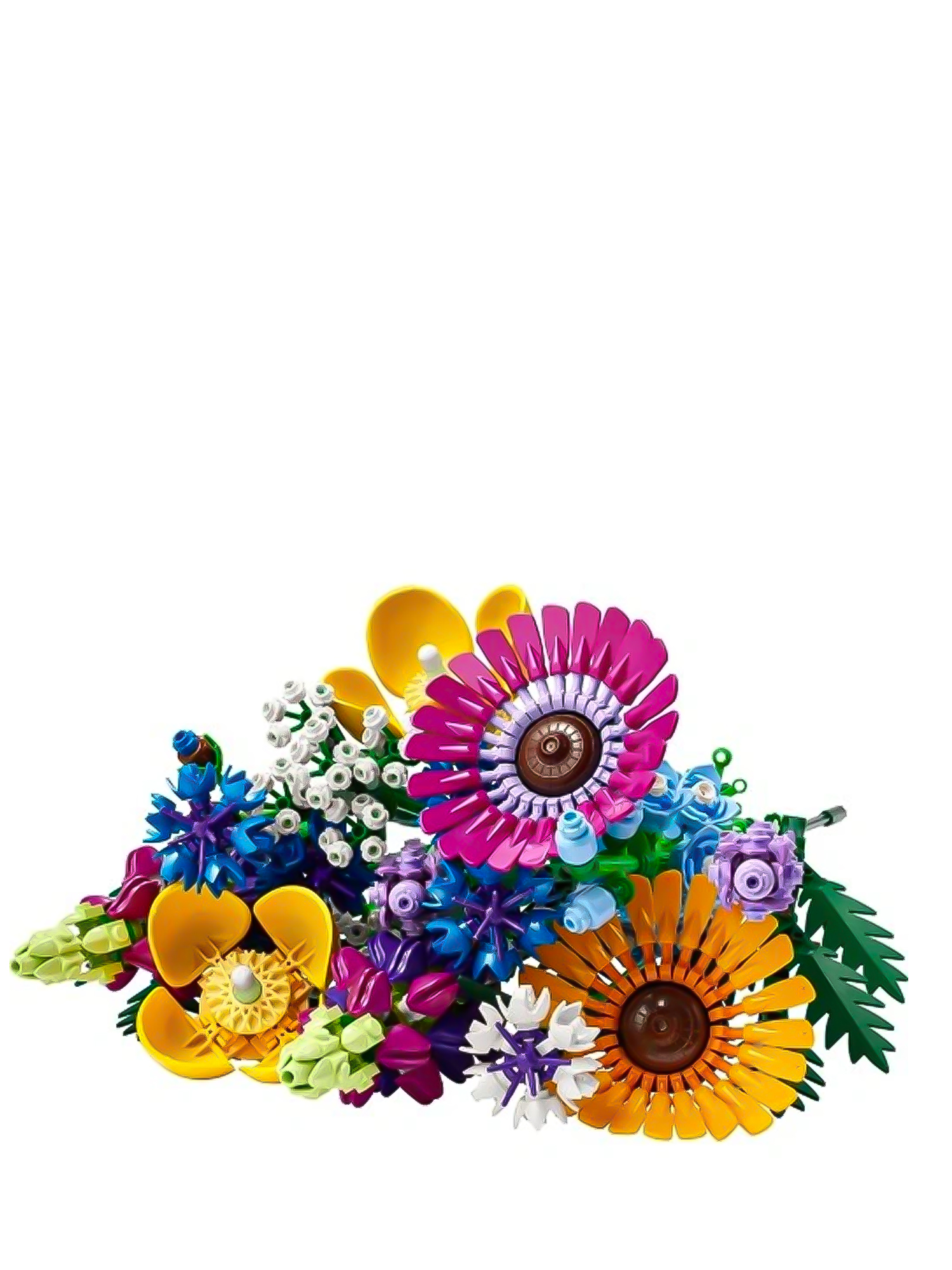 Конструктор Madliani Букет Цветов 980 дет. - фото 4