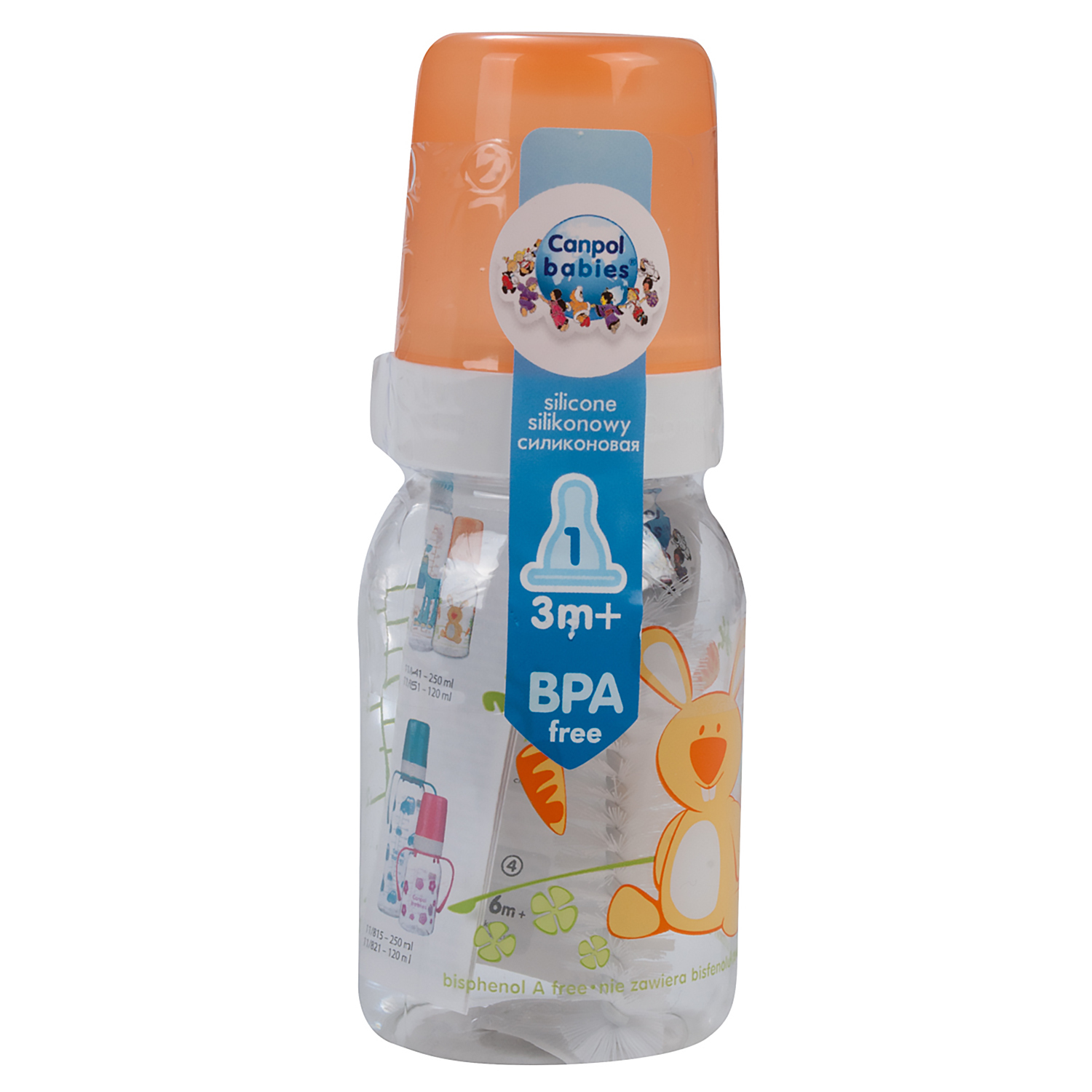 Бутылочка Canpol Babies 120 мл в ассортименте - фото 4
