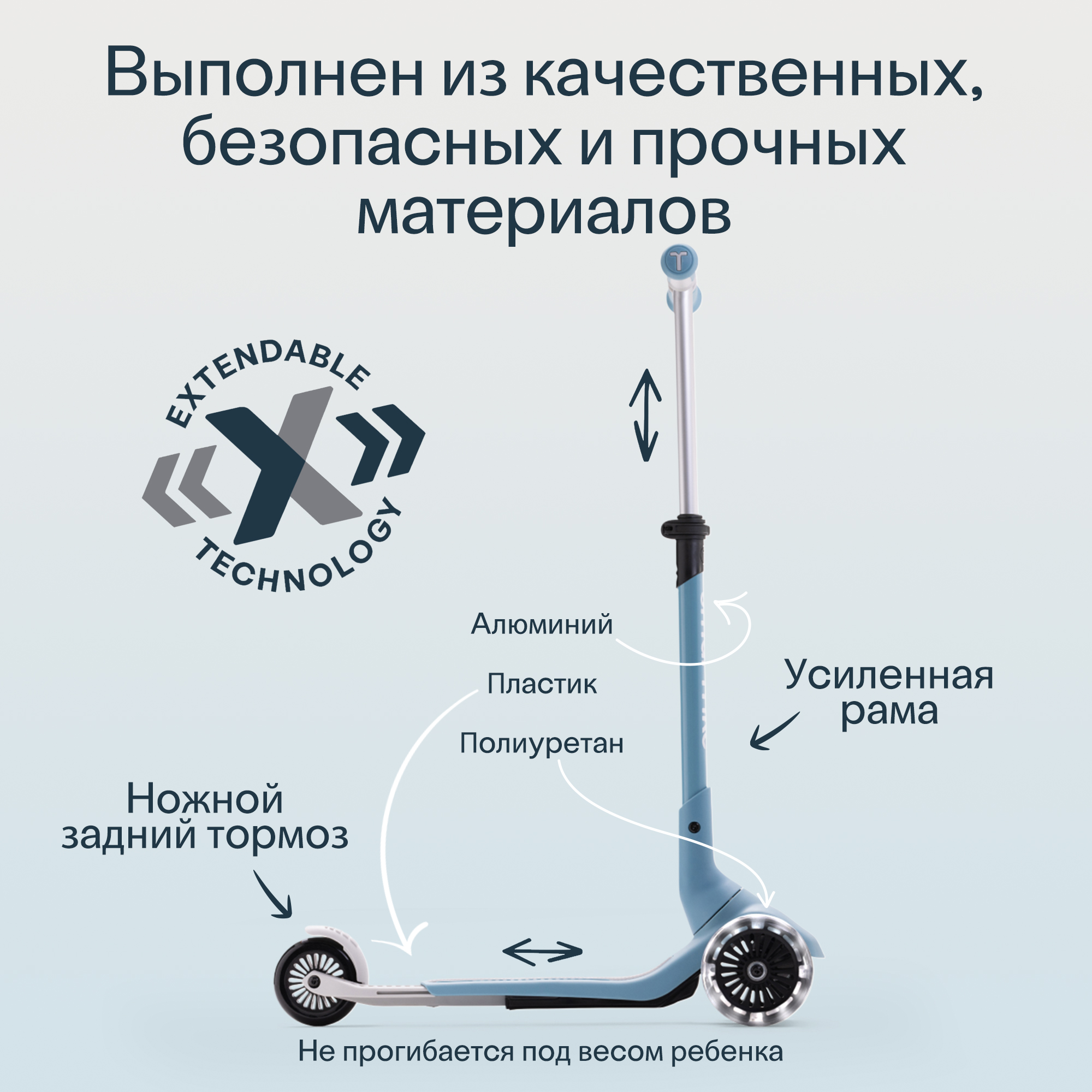 Самокат SmarTrike трехколесный - фото 5