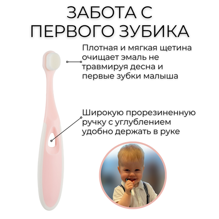 Зубная щетка классическая Чистый Зуб от 0 лет