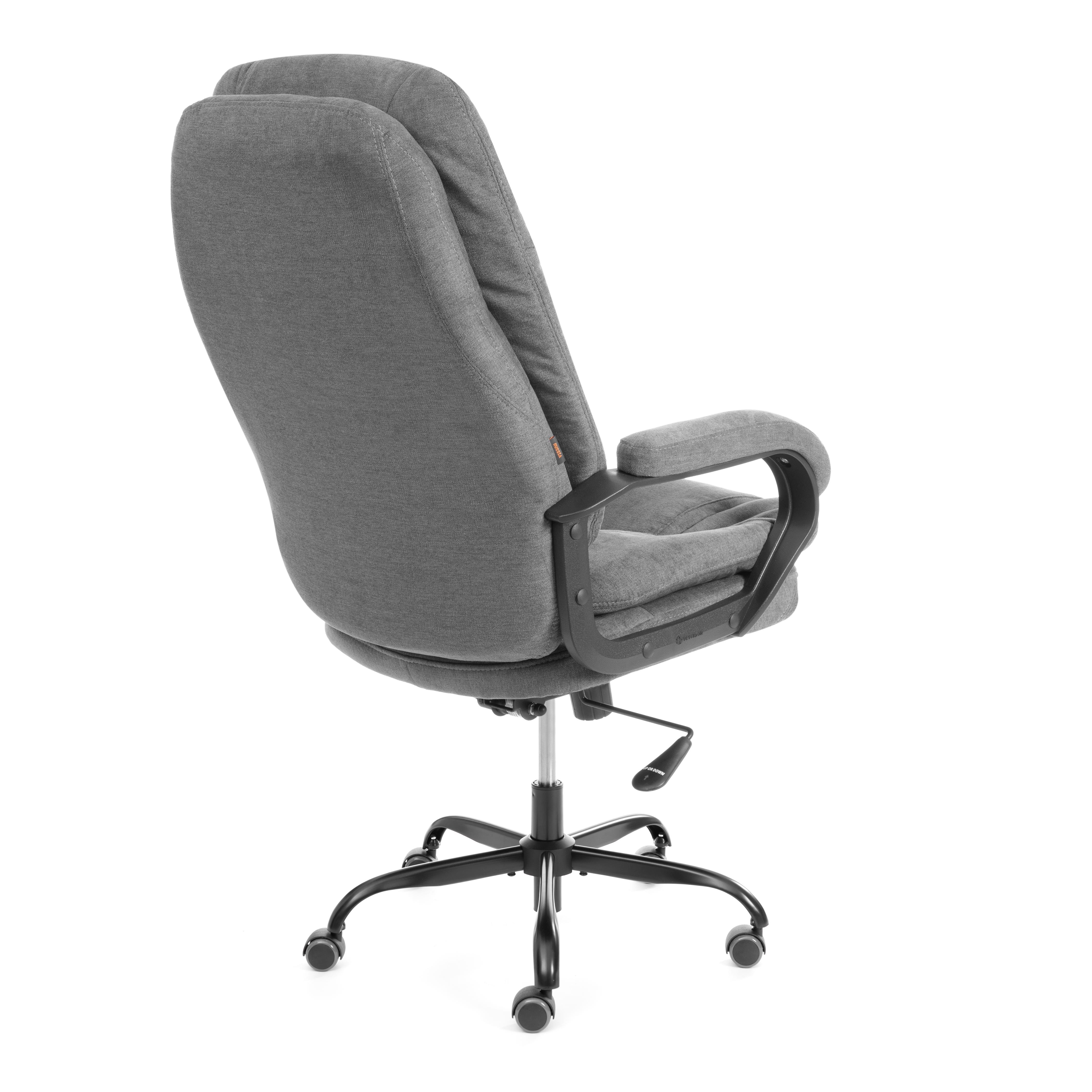 Компьютерное кресло TETCHAIR COMFORT metalBL ткань серый - фото 5