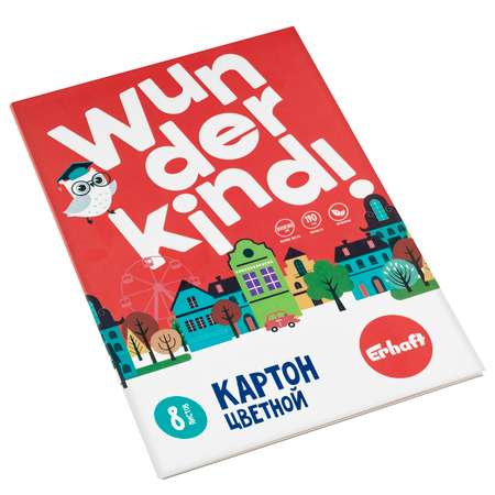 Картон цветной Мульти Пульти А4 8л 1989796