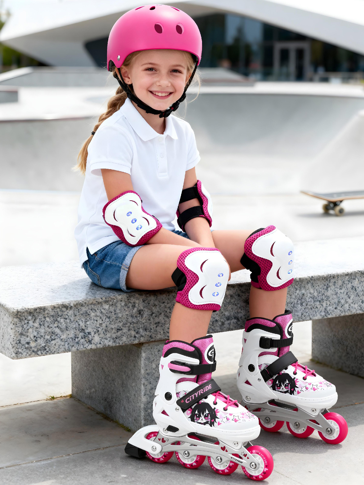 Роликовые коньки CITYRIDE S 30-33 - фото 7