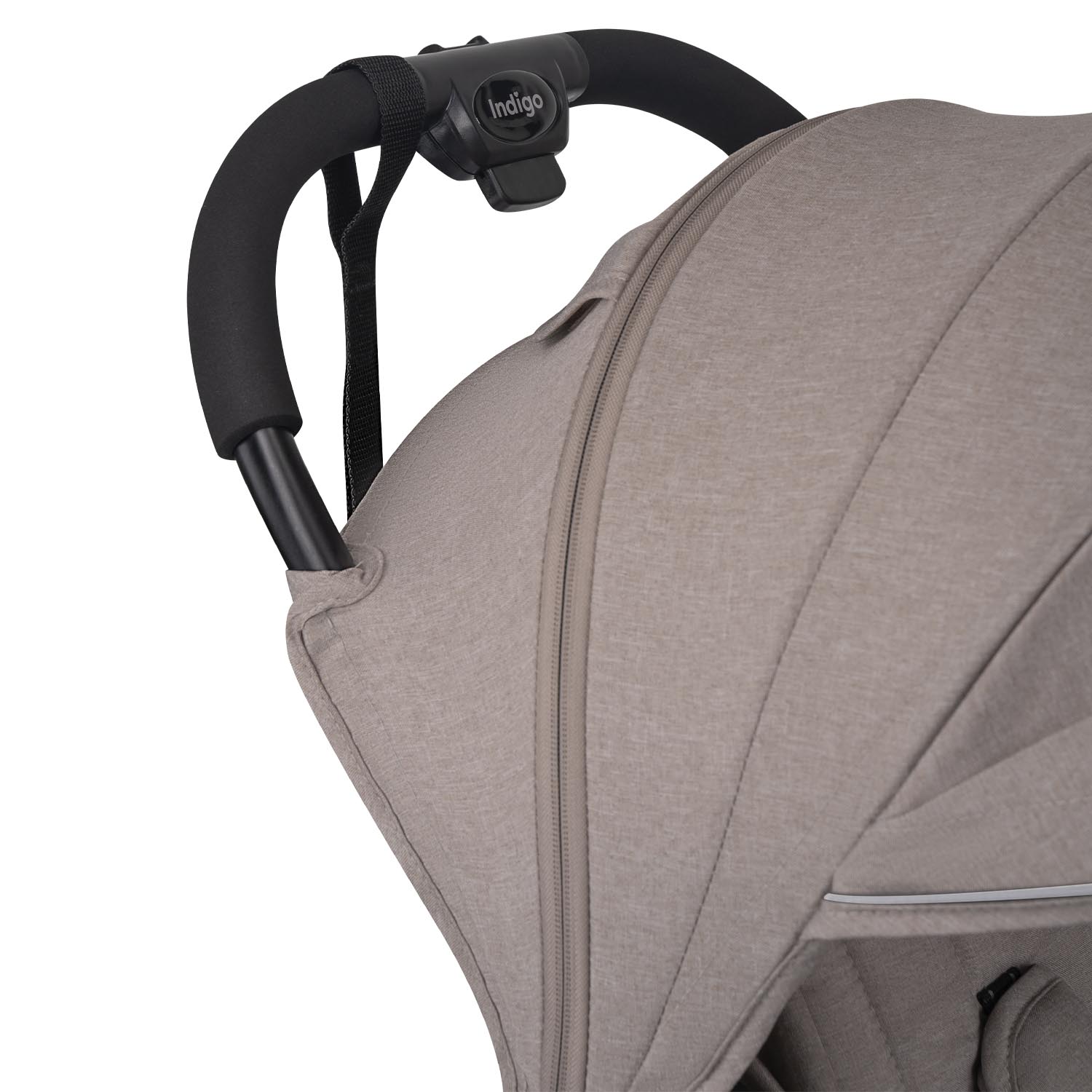 Коляска прогулочная Indigo Trip для путешествий бежевый - фото 19