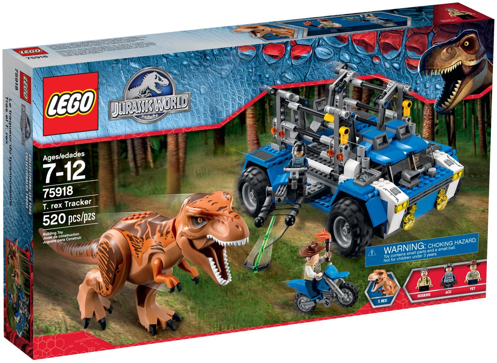 Изображение товара Конструктор LEGO Jurassic World 75918 520 дет.