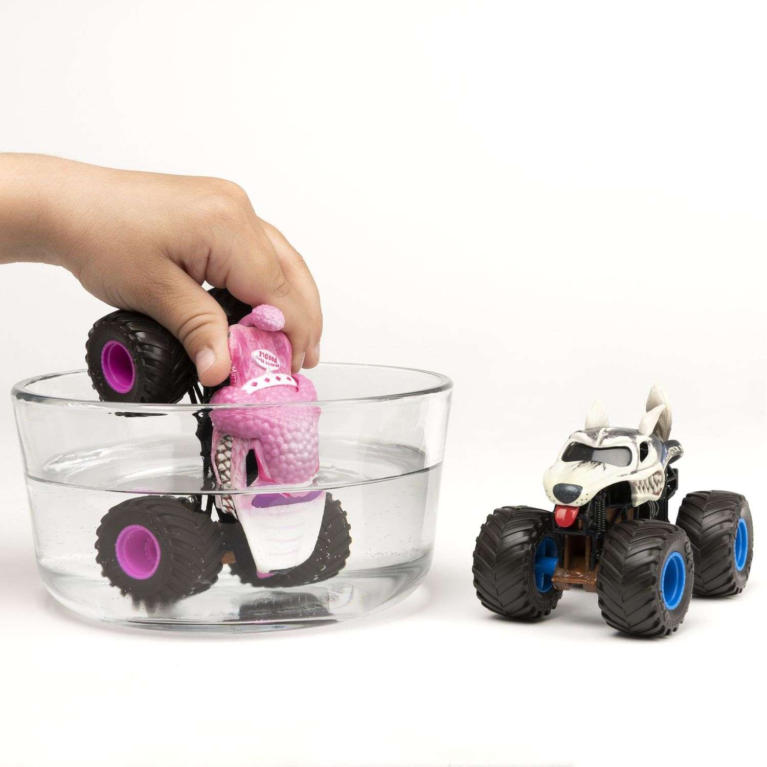 Автомобиль Monster Jam Poodle Vs Husky 1:64 6044943 - фото 5