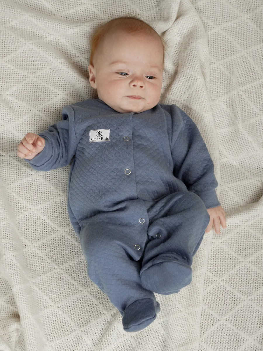 Комбинезон Супер Пупс мод24/сероголубой - фото 19