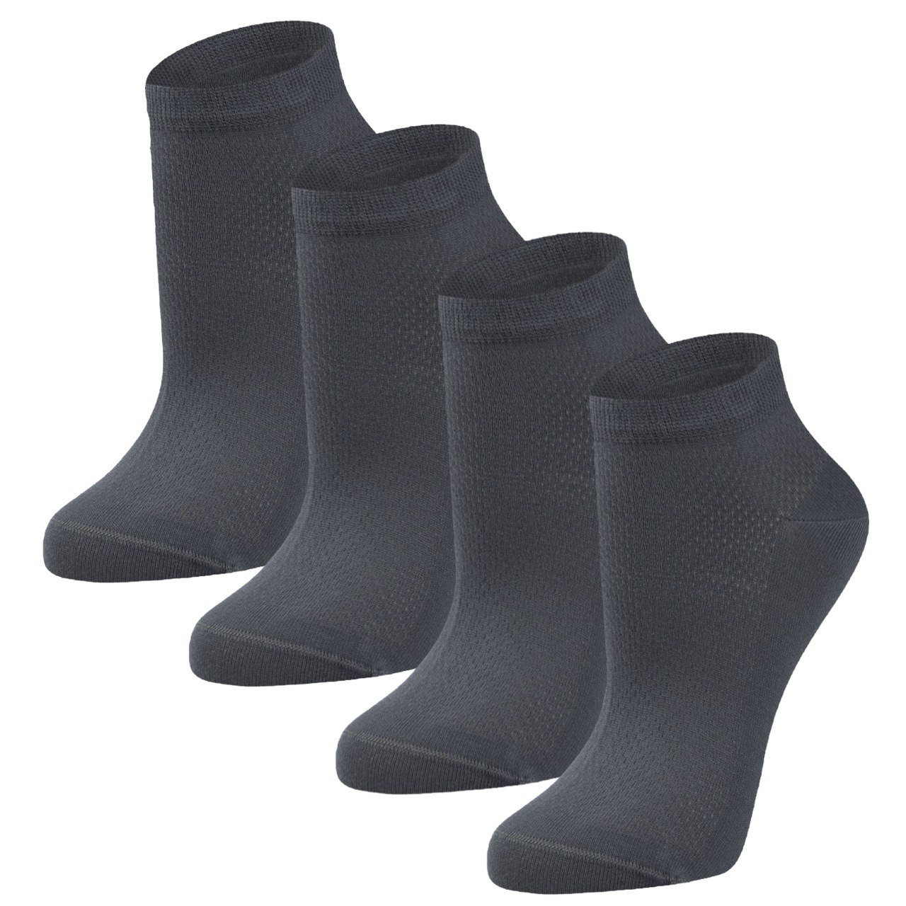Носки 4 пары RuSocks Ж-1520 _(ДМ)_темно-серый_4_пары - фото 1