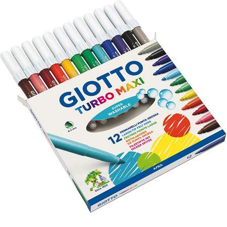 Фломастеры GIOTTO 12 цв.