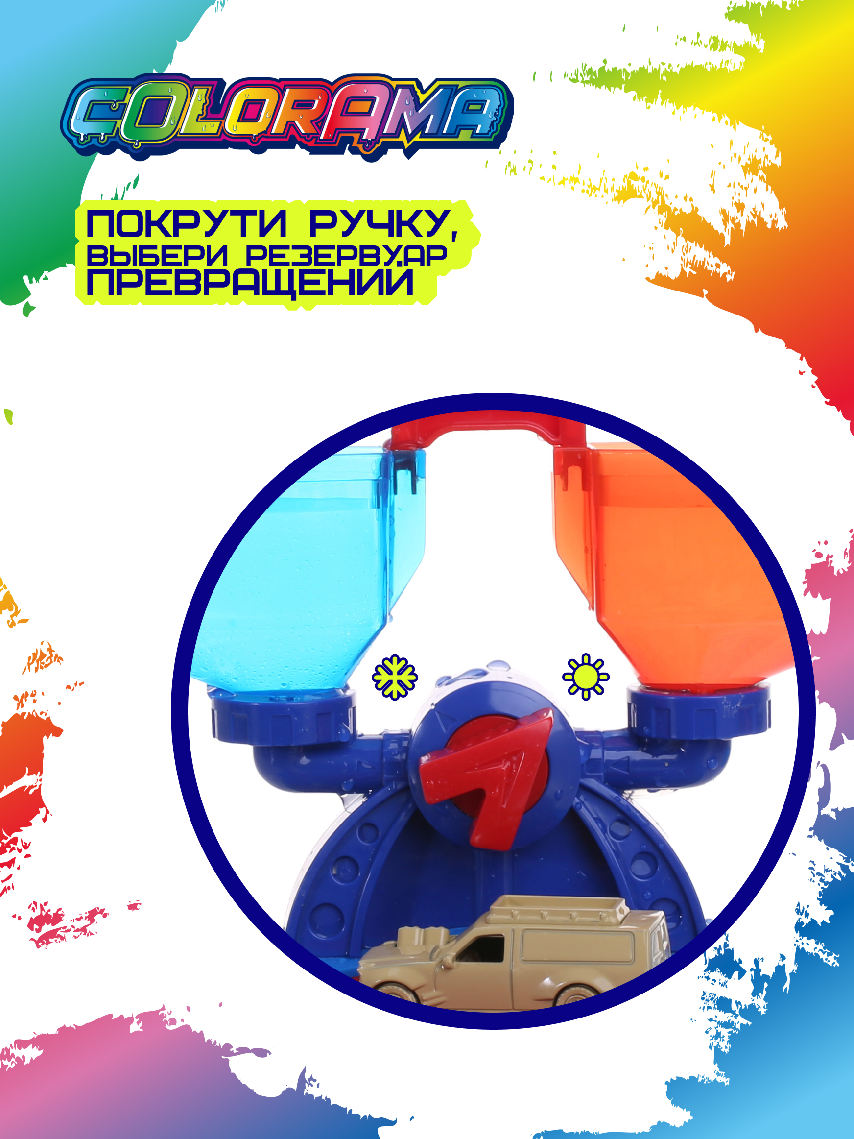 Автомойка COLORAMA Автомойка с водяным пистолетом YYL563840 - фото 3