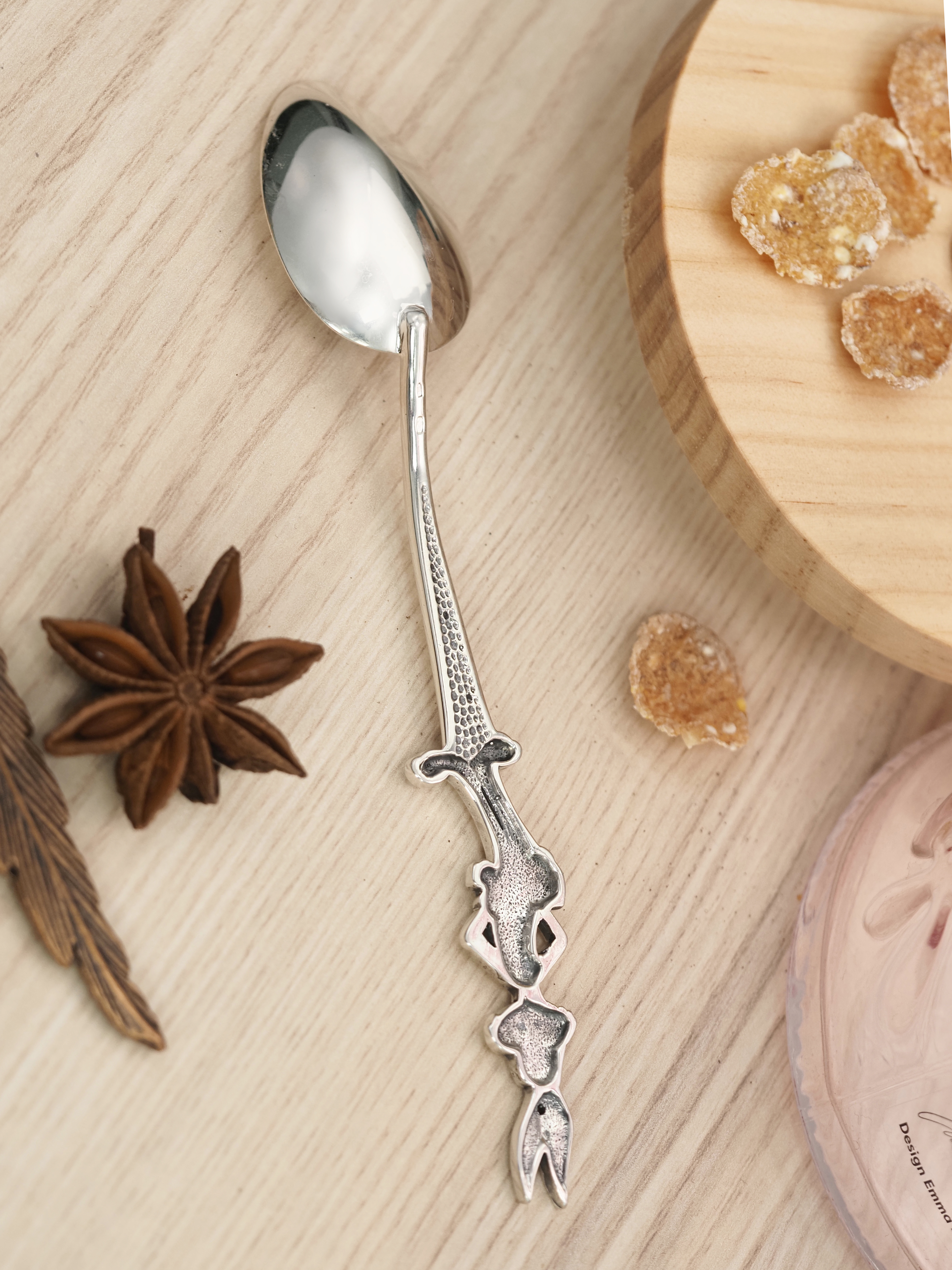 Серебряная ложка Serebro Store Кролик - фото 2