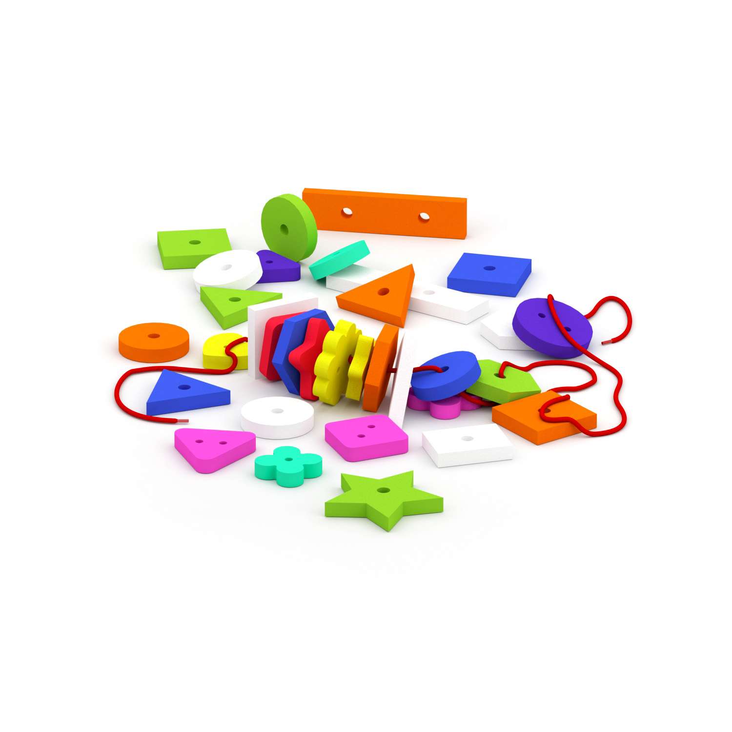 Игрушка ElBascoToys шнуровка Фигуры - фото 2