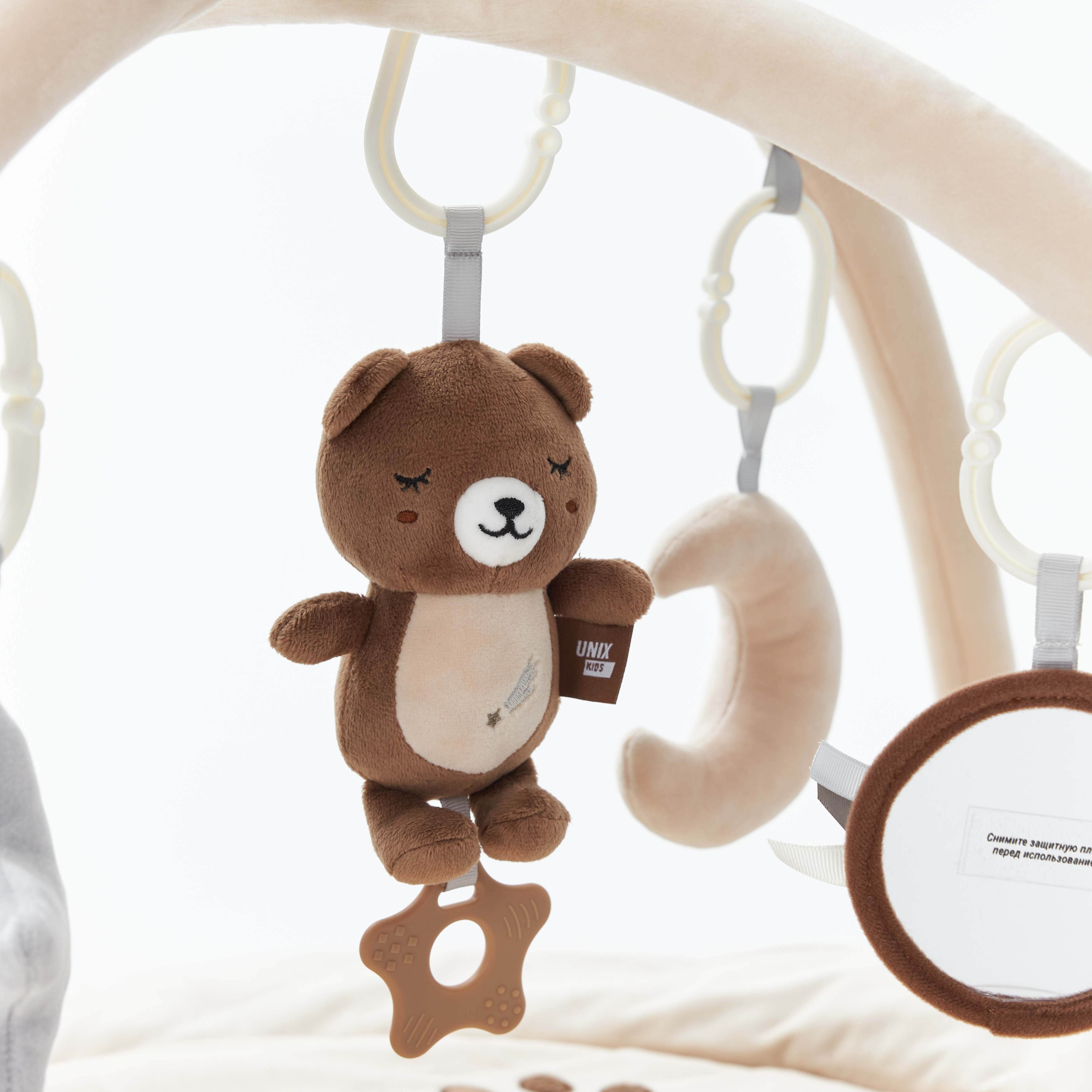 Коврик UNIX Kids с дугами Bear on the moon развивающий - фото 16