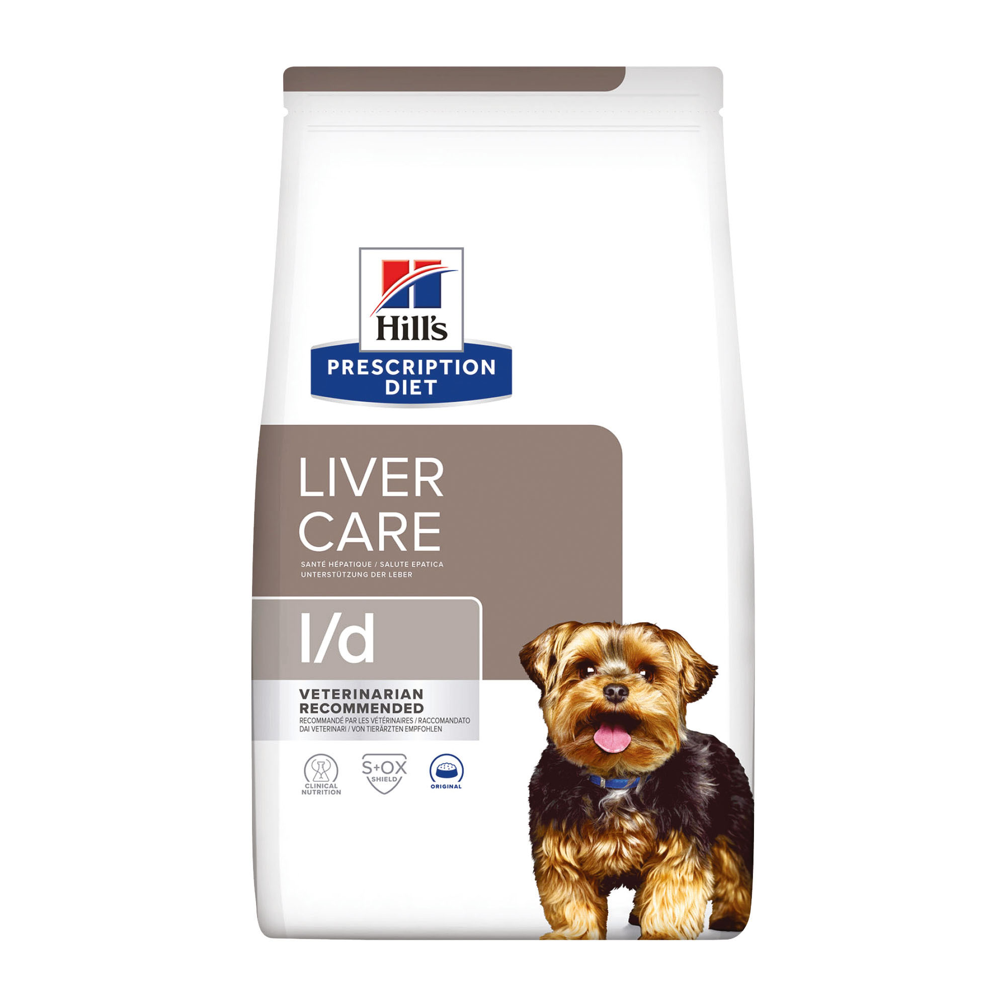 Корм для собак HILLS 4кг Prescription Diet l/d при заболеваниях печени сухой - фото 1