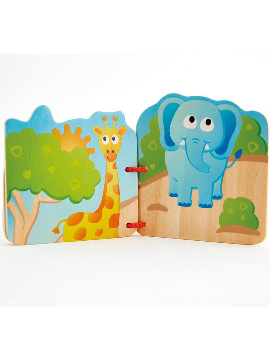 Игрушка Hape книжка Дикие животные - фото 5