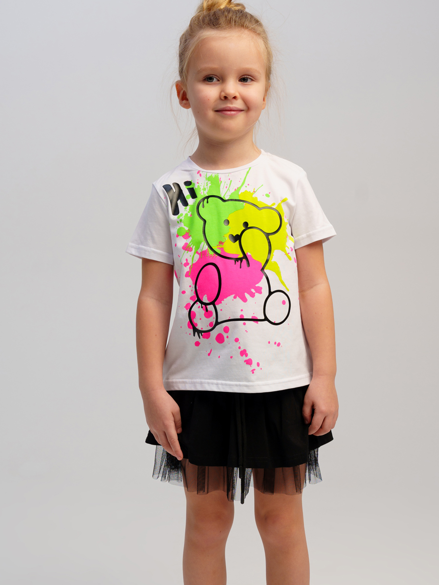 Футболка и юбка-шорты PlayToday 12522243 - фото 2