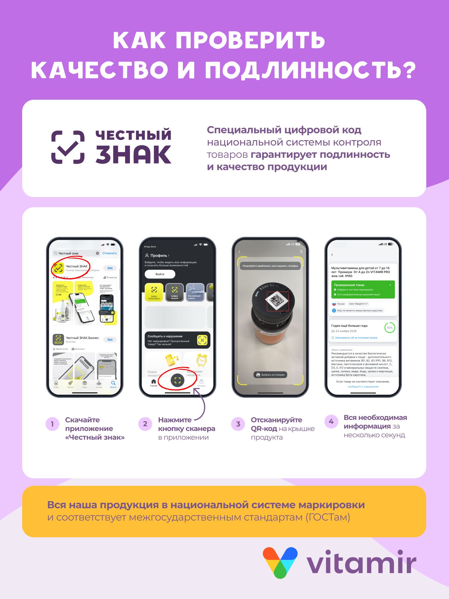 Витаминный комплекс VITAMIR multivit - фото 17