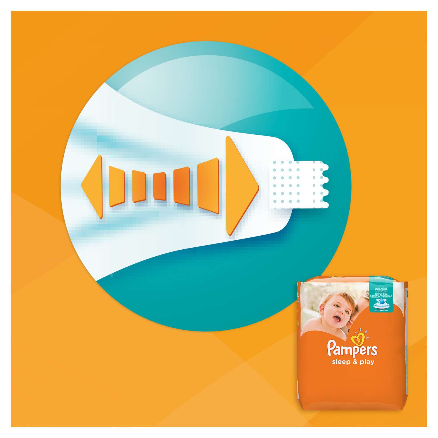 Подгузники Pampers Sleep and Play 3 (5-9 кг) 100 шт. - фото 5