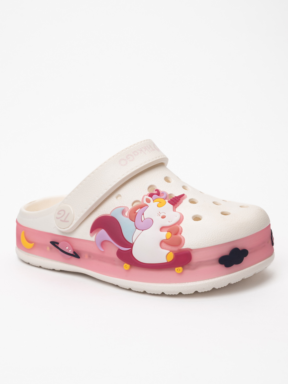 Сабо TikkaGo 7O02_25010-2_white-pink - фото 3