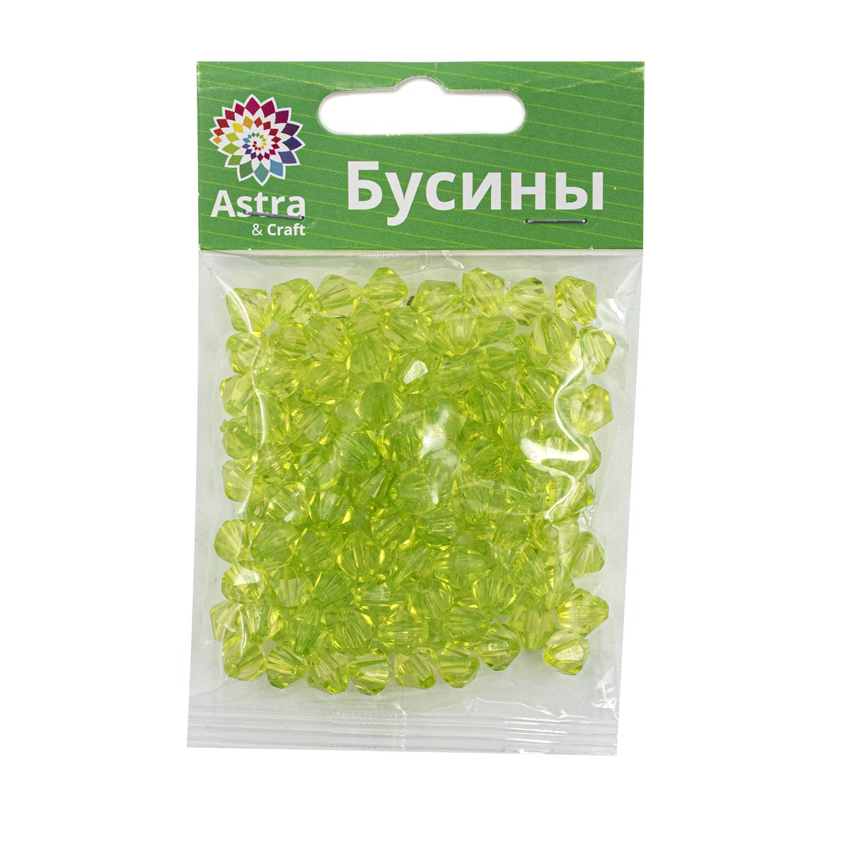 Набор для творчества Astra Craft Бусины 8 мм 25 г граненые - фото 6