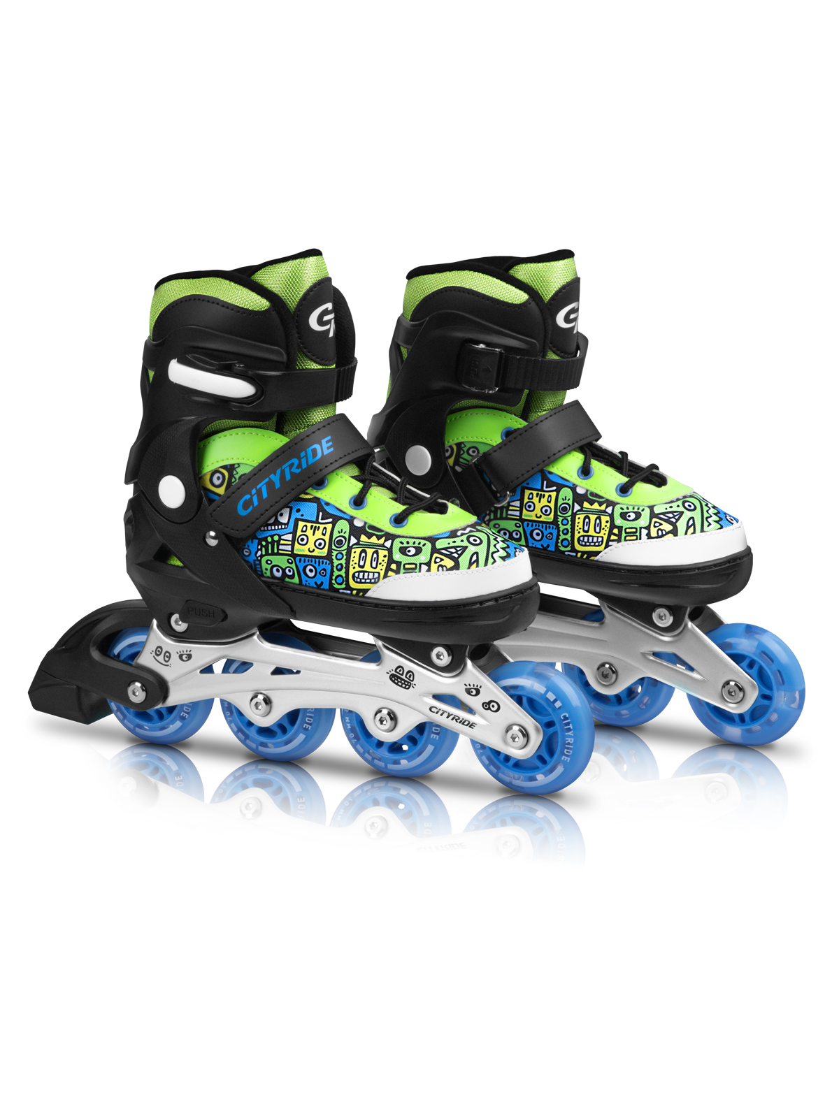 Роликовые коньки CITYRIDE M 34-37 - фото 30