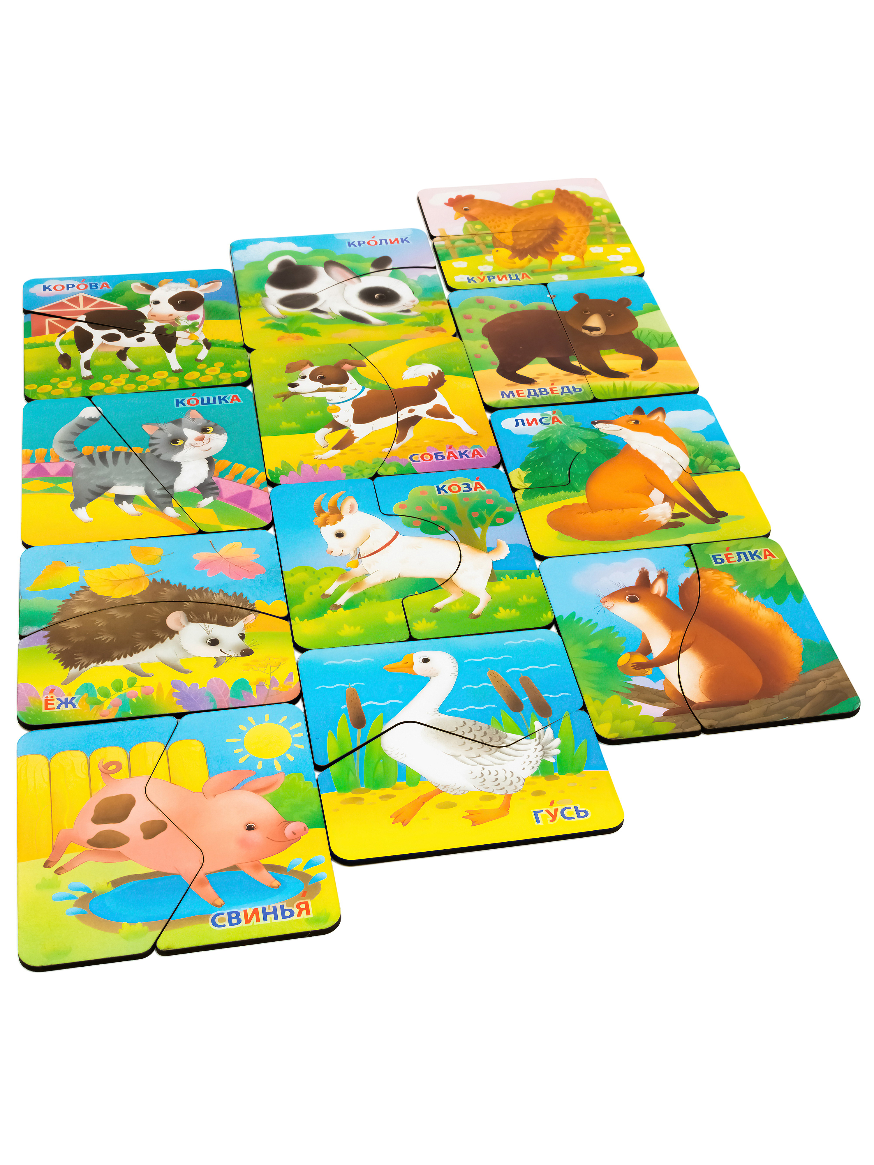 Пазл Бигр Животные деревянный - фото 11