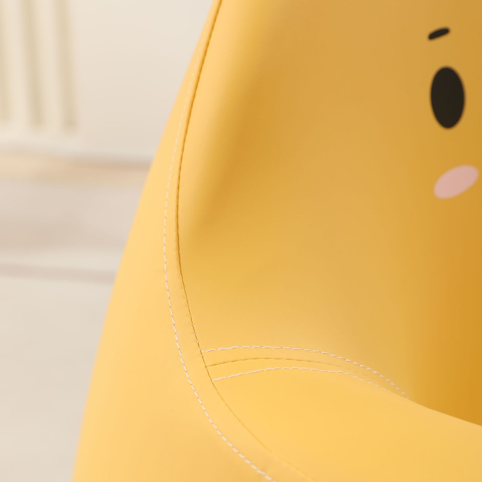 Кресло детское UNIX Kids Bear L уellow - фото 10