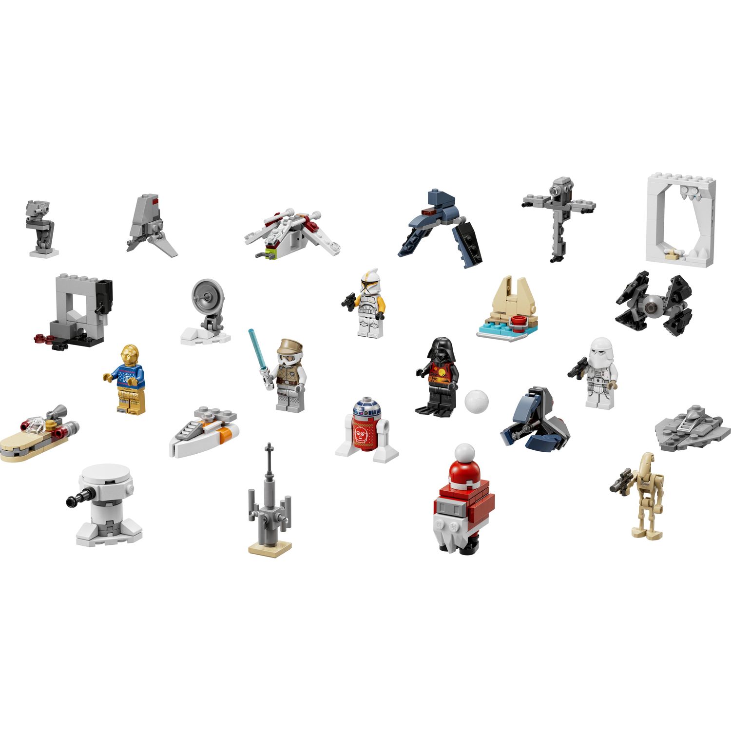 Конструктор LEGO Star Wars Адвент-календарь 2022 блочный - фото 2