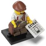 Фигурка LEGO Nspaper Kid col24-12