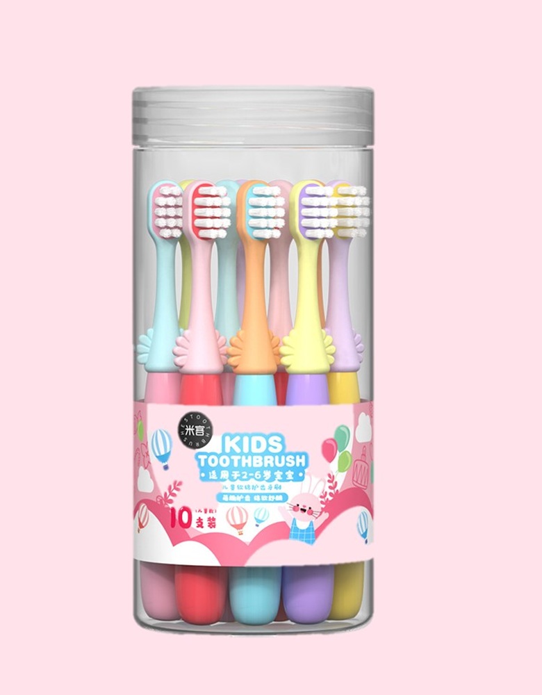 Зубная щетка классическая MIKOLIFE от 3 лет 10 шт. - фото 5