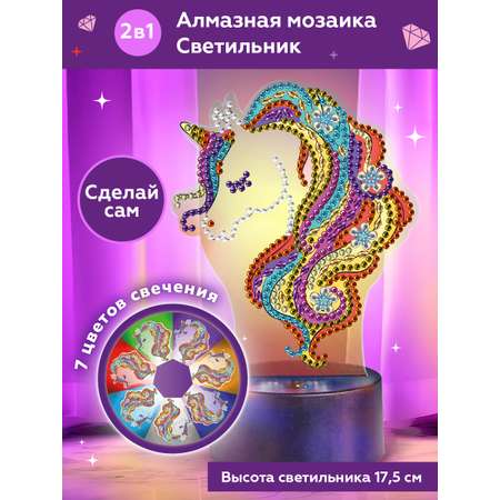 Алмазная мозаика ON TIME Единорог
