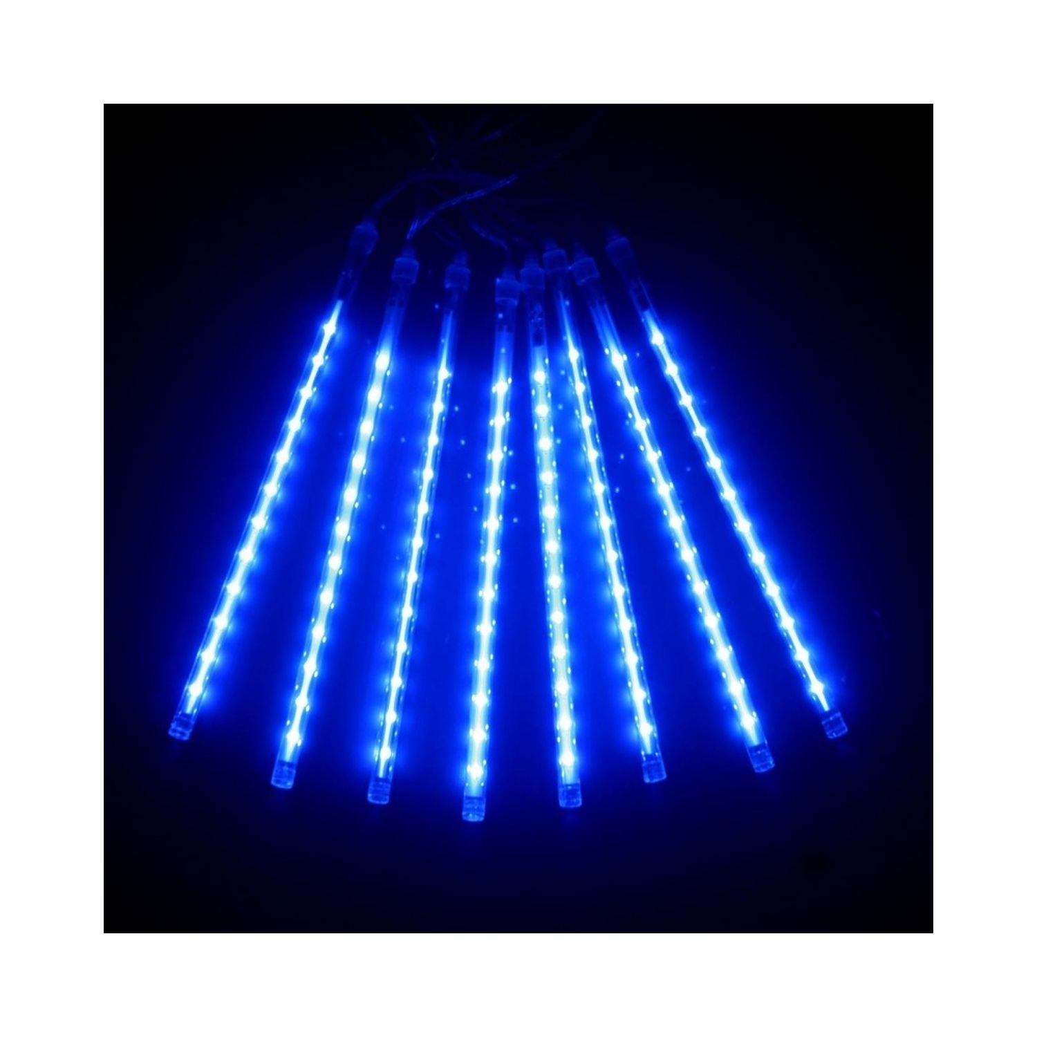 Светодиодная гирлянда Uniglodis Тающие сосульки синие - фото 2