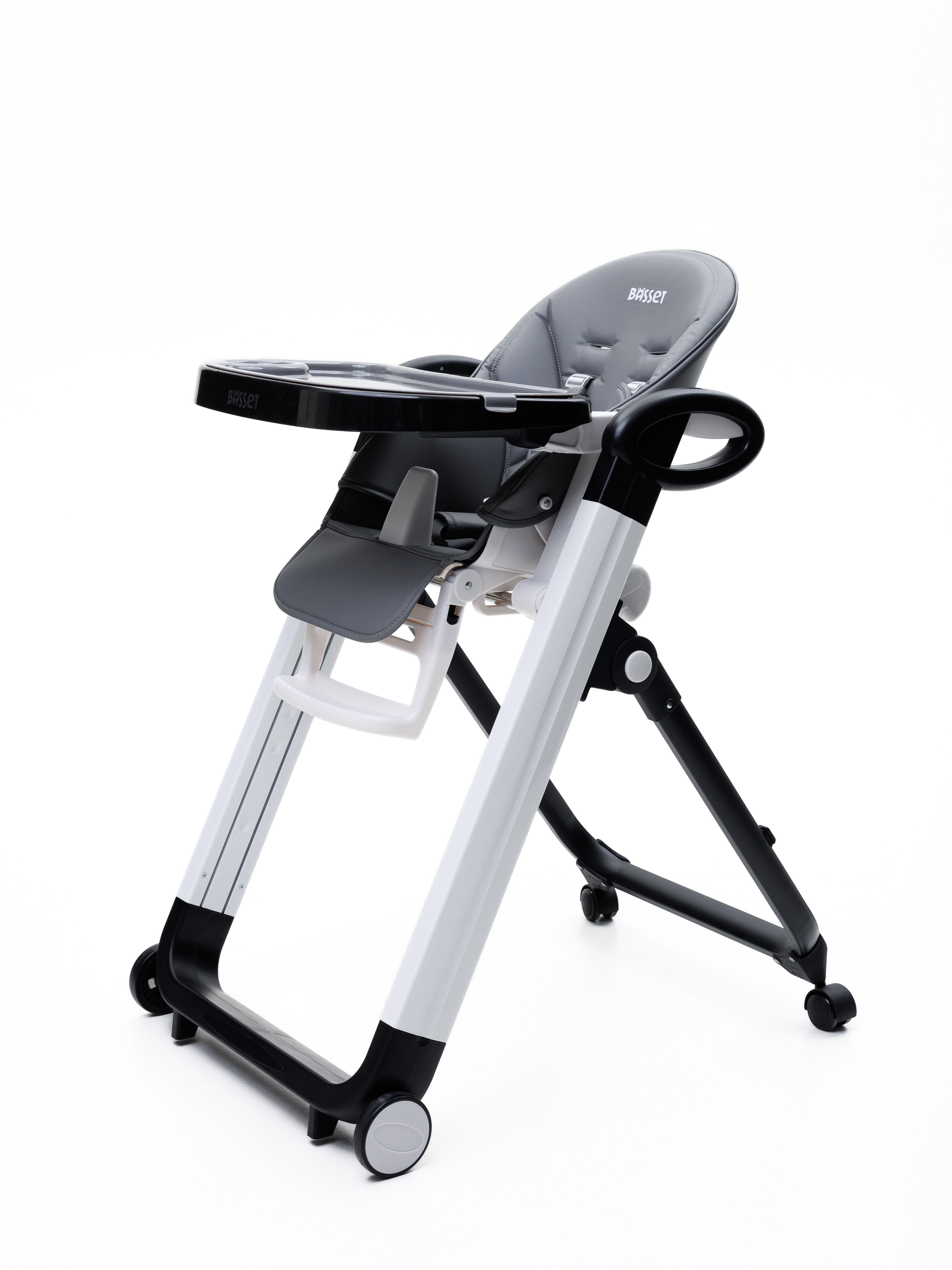 Стульчик для кормления BASSET B2 серый - фото 14