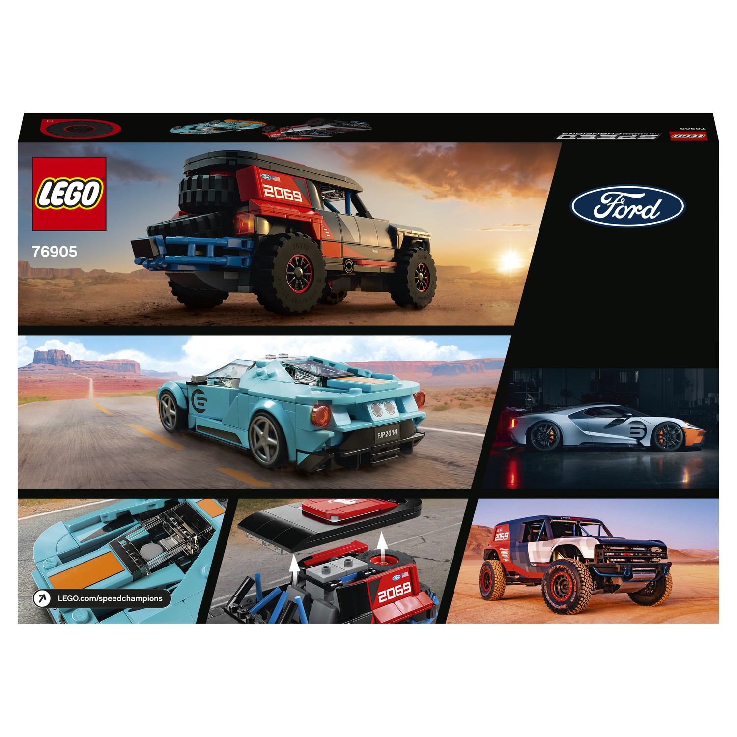 Конструктор LEGO Speed Champions блочный - фото 3